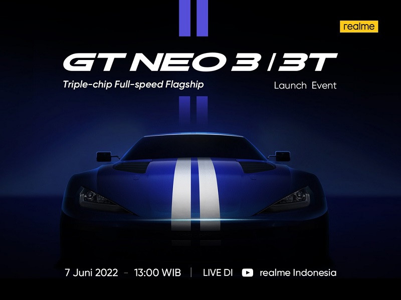 realme GT Neo 3 dengan charger 150W meluncur 7 Juni 2022